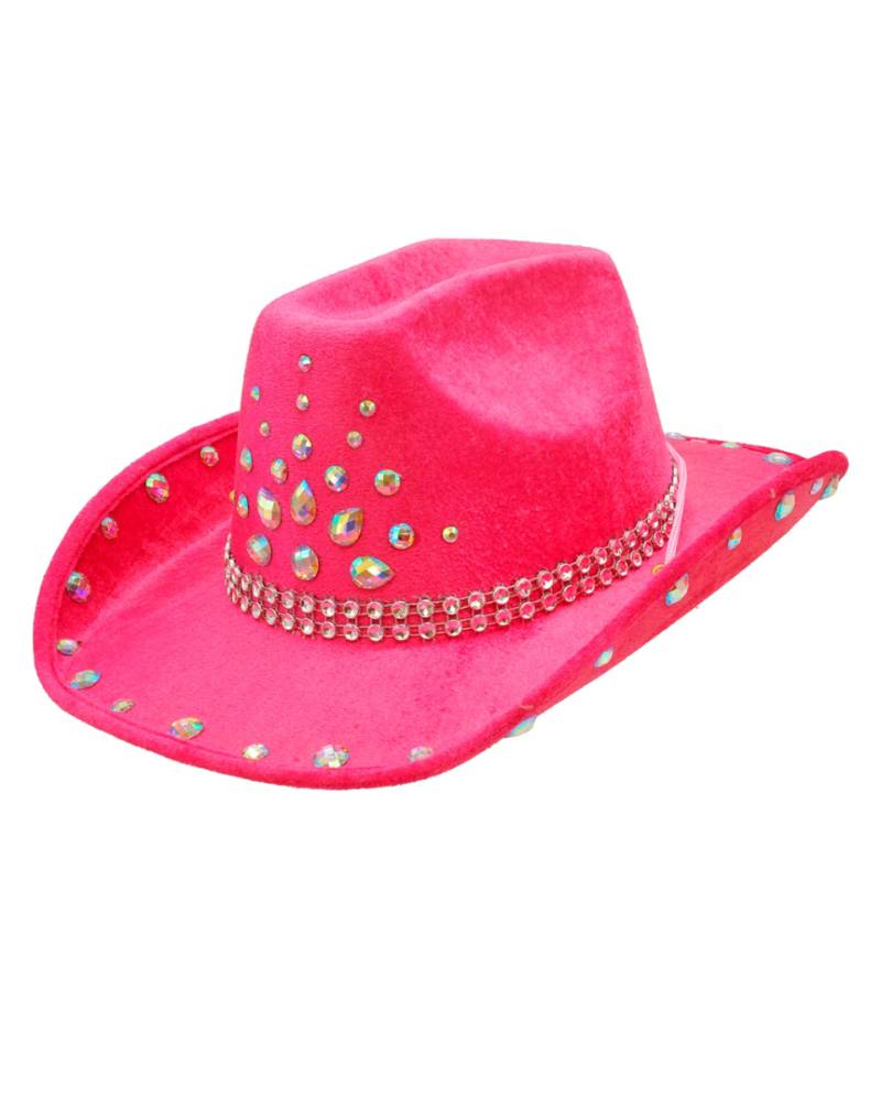 Rosa Cowboy Hut mit "Diamanten" Rosa Cowboy Hut mit "Diamanten"