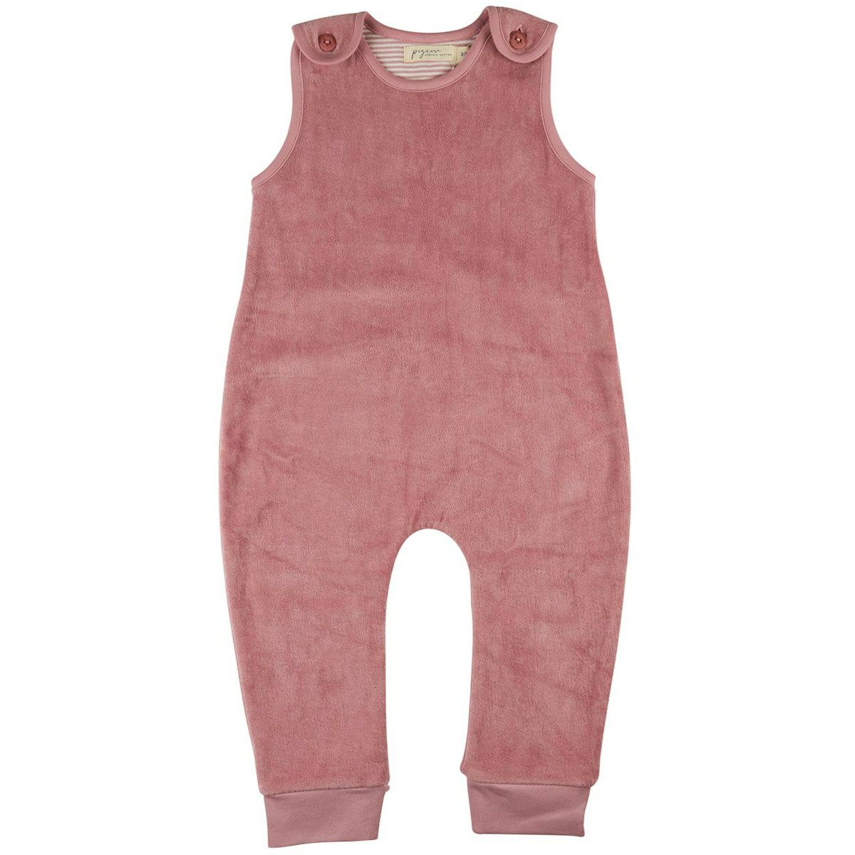 Rosa warmer Baby Strampler Velour 80