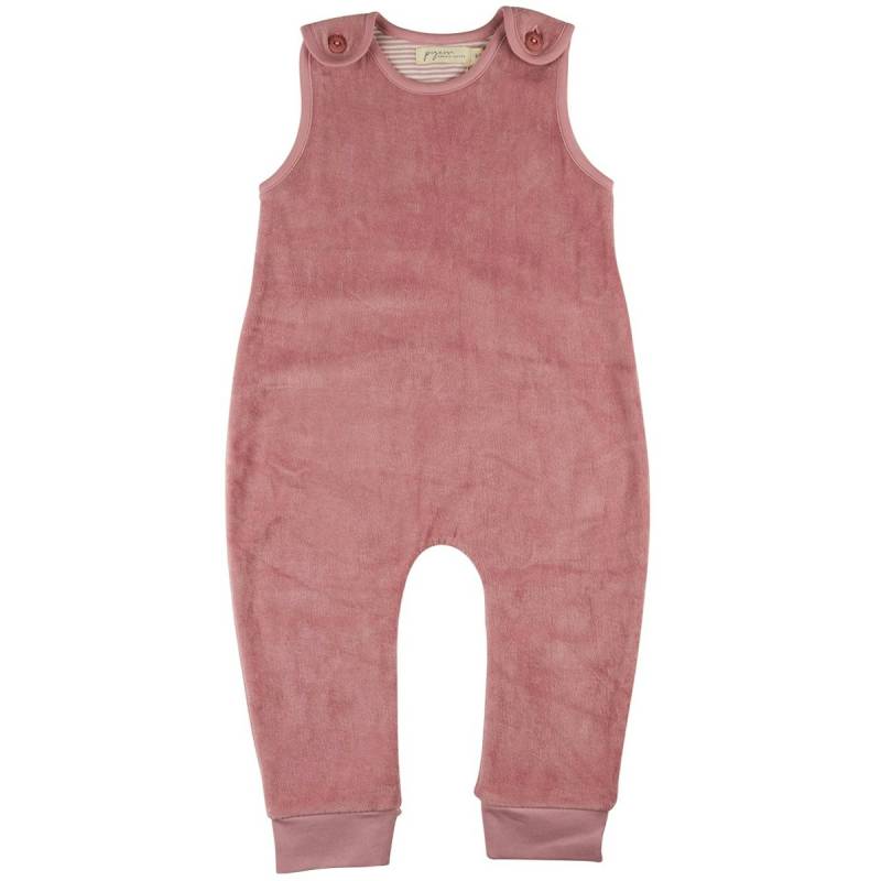 Rosa warmer Baby Strampler Velour 80