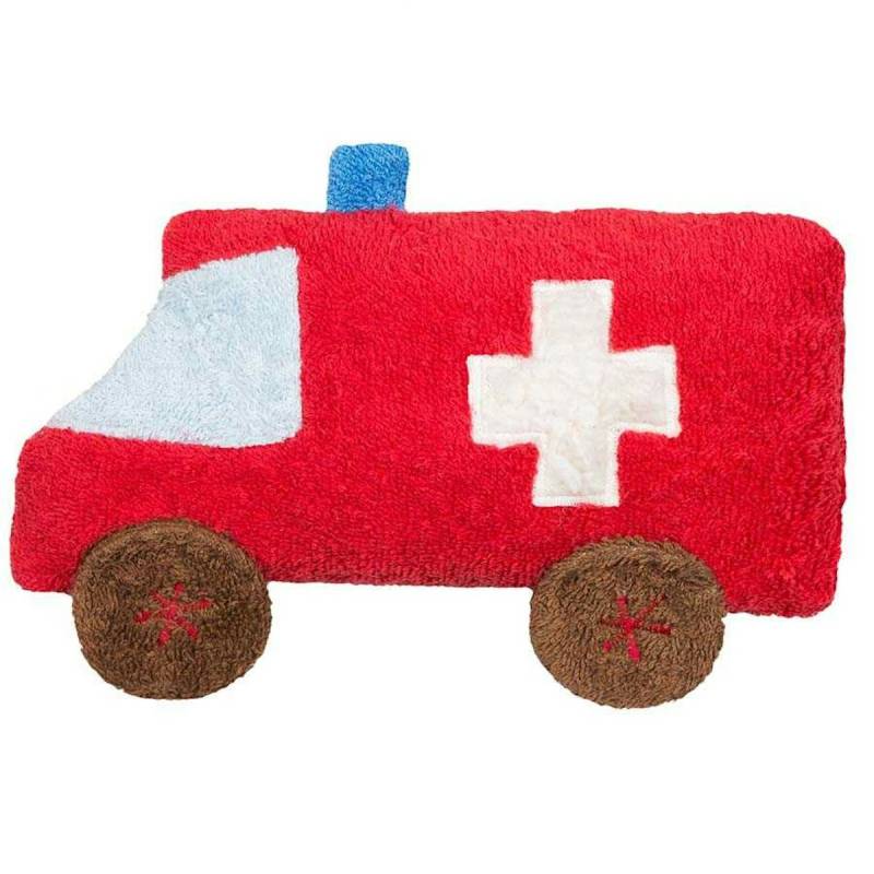 Rotes Feuerwehr Kirschkernkissen Rotes Feuerwehr Kirschkernkissen