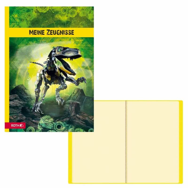 Roth Zeugnismappe Robo-Rex DIN A4