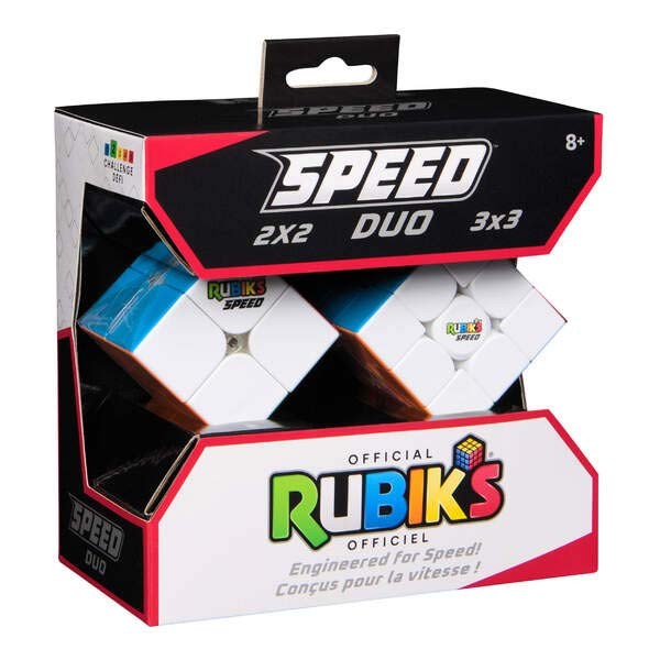 Rubik's Speed Duo Pack 2x2 Speed Cube + 3x3 Speed Cube Rubik's Speed Duo Pack 2x2 Speed Cube + 3x3 Speed Cube