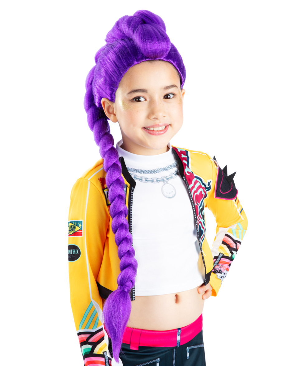 Rumi Kpop Demon Hunters Perücke für Mädchen