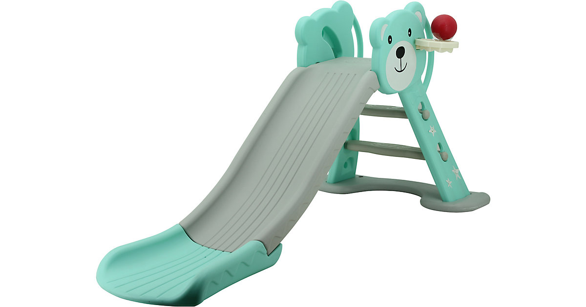 Sweety Toys 12848 Rutsche Teddy Bärendesign türkis 2 in 1 Sweety Toys 12848 Rutsche Teddy Bärendesign türkis 2 in 1 von Sweety-Toys