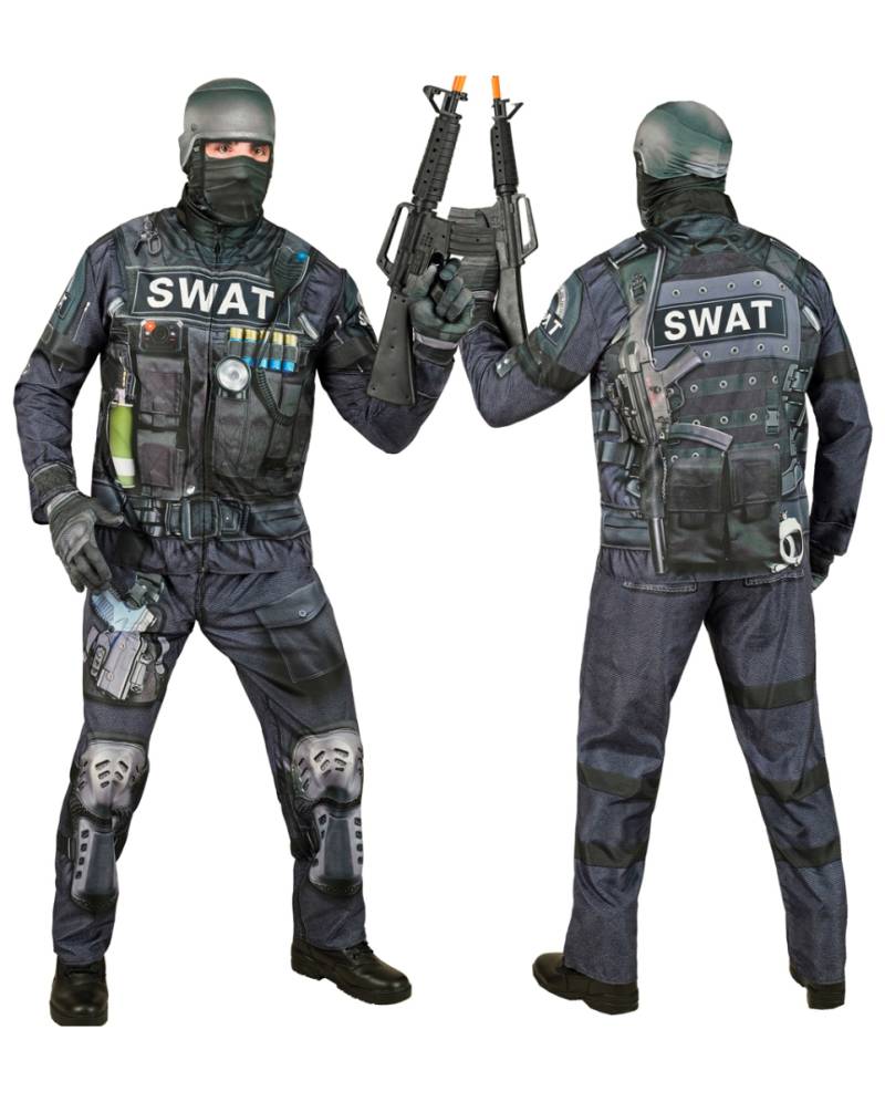 S.W.A.T. Sofortkostüm mit Maske