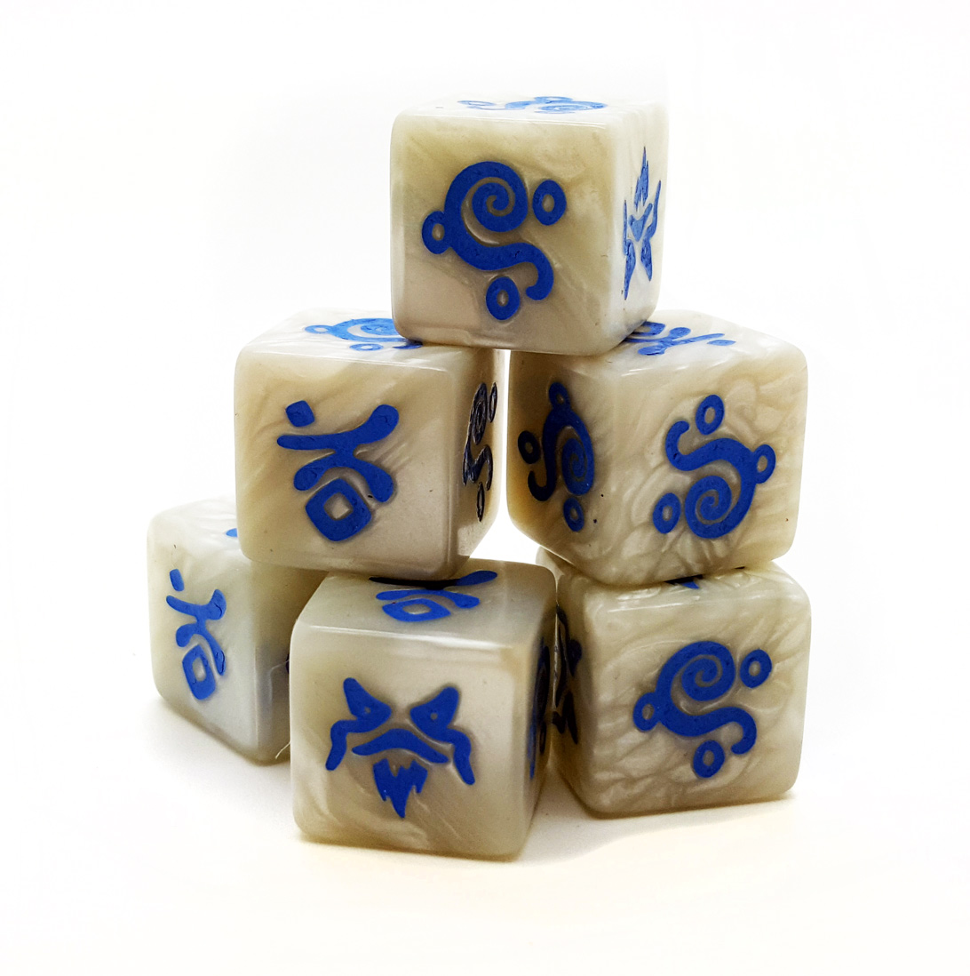 SAGA Age of Magic Würfel Set Studio Tomahawk Gripping Beast Dice Pack Zauber