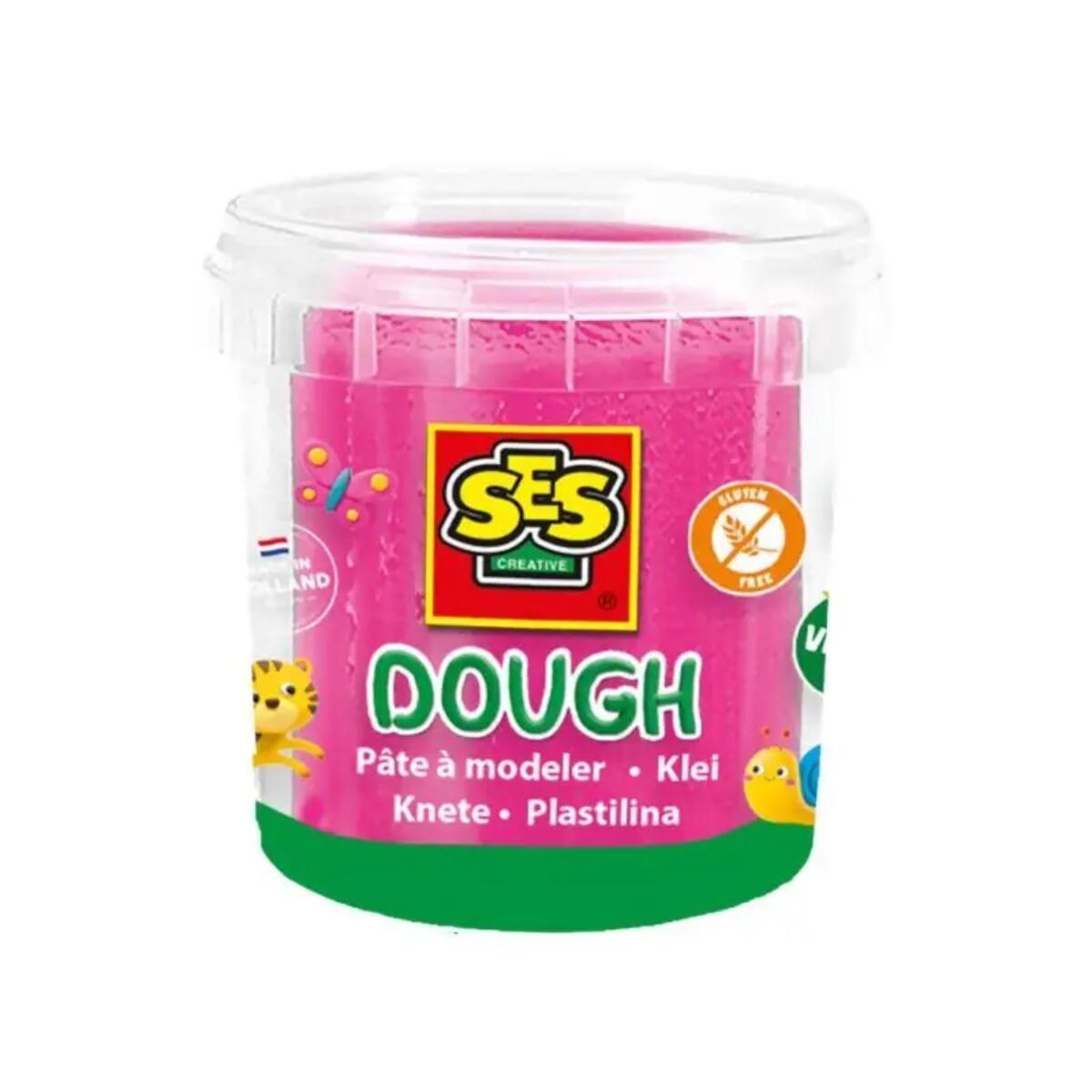 SES - SES Knete neonrosa 115gr, vegan