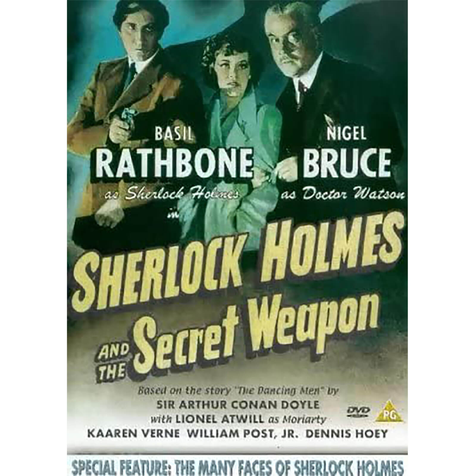 SHERLOCK HOLMES AND THE SECRET WEAPON/THE MAN(DVD)