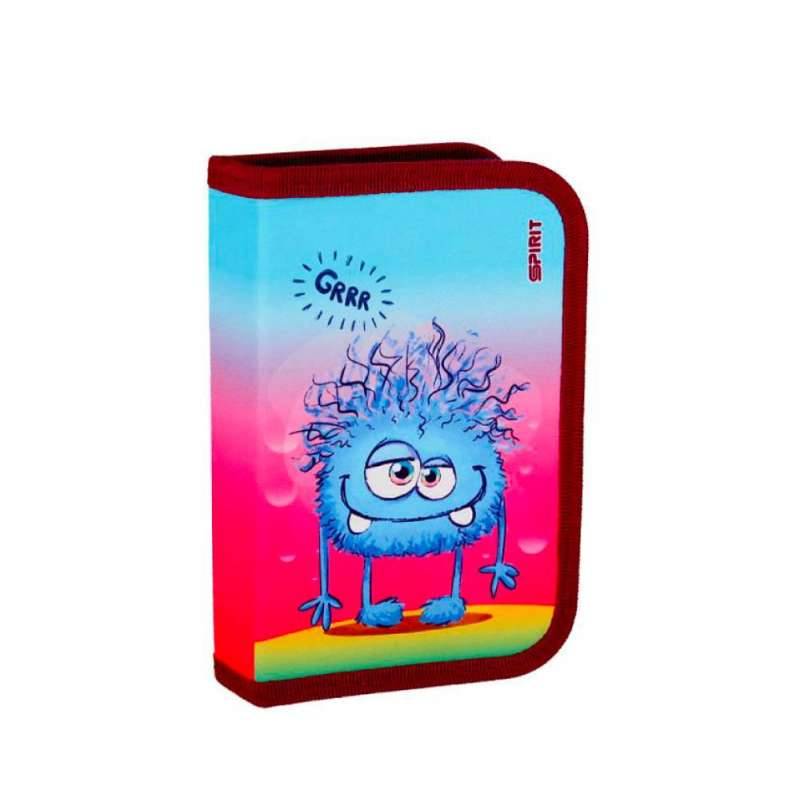 SPIRIT Federmäppchen für Jungen 28-teilig, Gataric Design DIZZY MONSTER