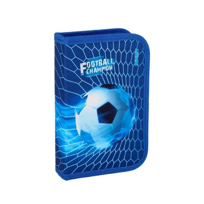 SPIRIT Federmäppchen für Jungen 28-teilig, Gataric Design FOOTBALL CHAMPION