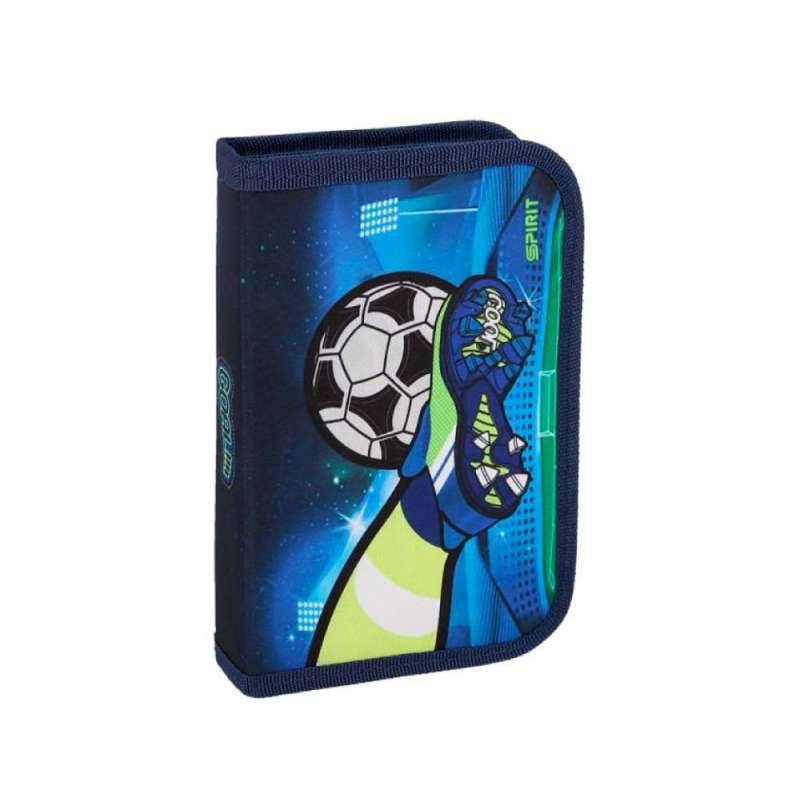 SPIRIT Federmäppchen für Jungen 28-teilig, Gataric Design FOOTBALL GOAL