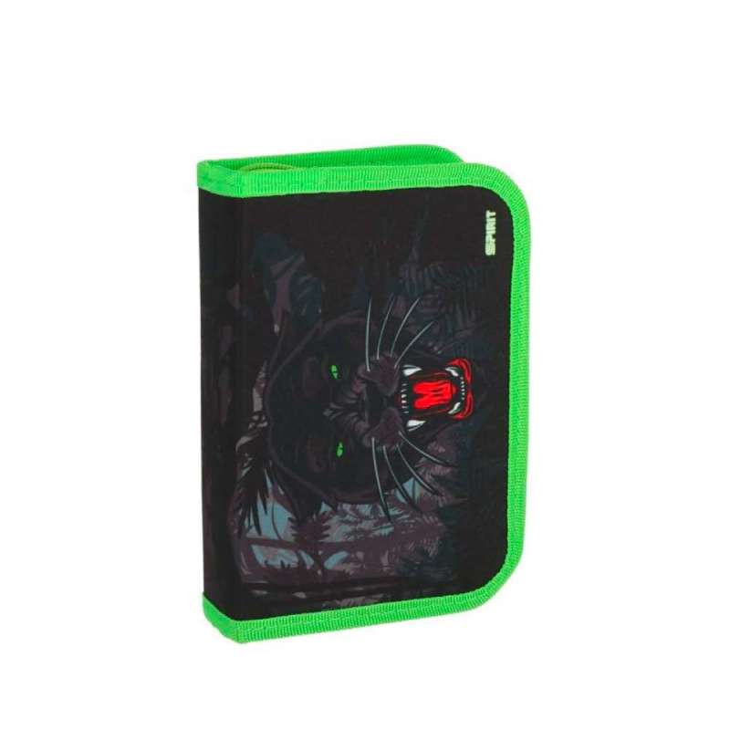 SPIRIT Federmäppchen für Jungen 28-teilig, Gataric Design WILD PANTHER SPIRIT Federmäppchen für Jungen 28-teilig, Gataric Design WILD PANTHER