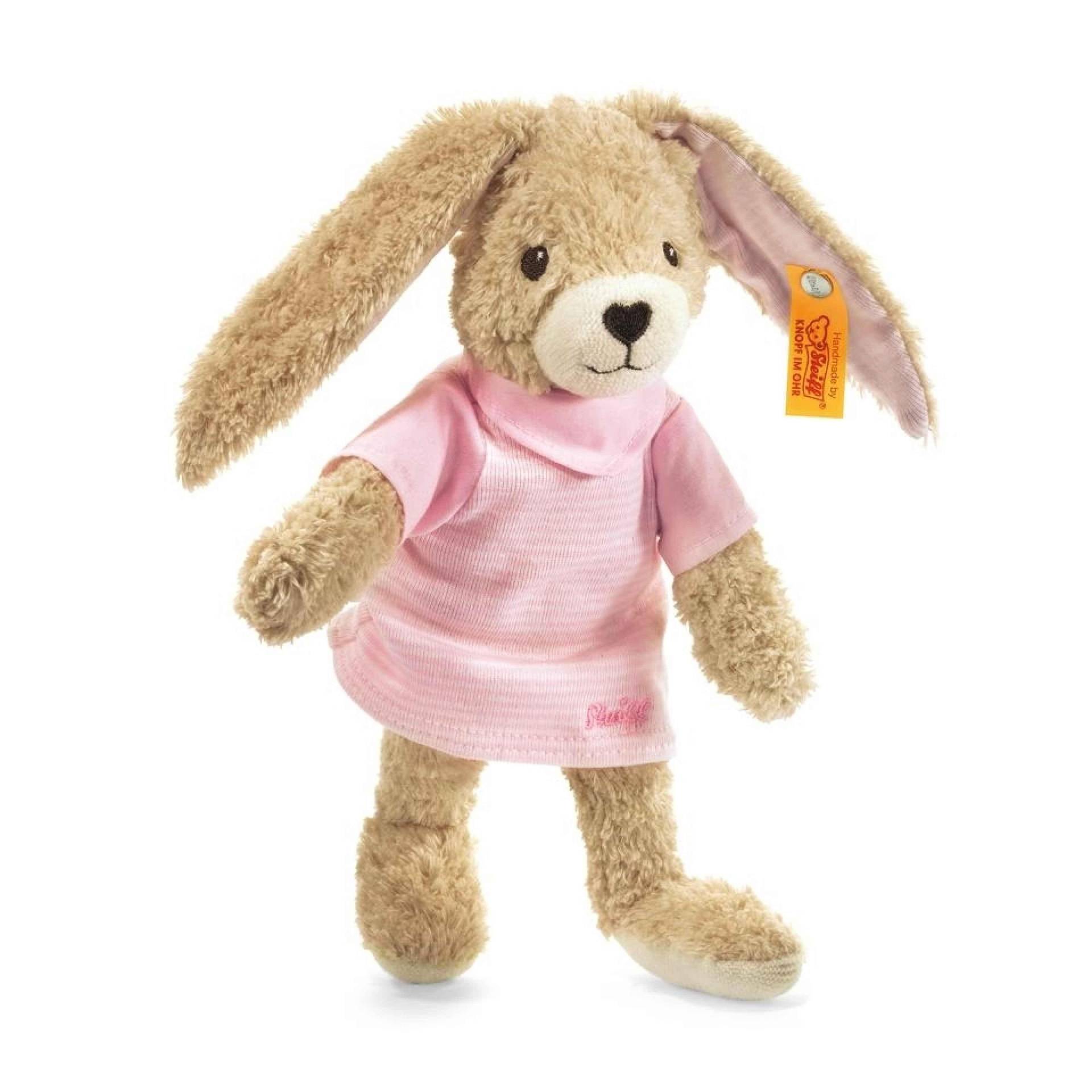 STEIFF Hoppel Hase 20 cm rosa