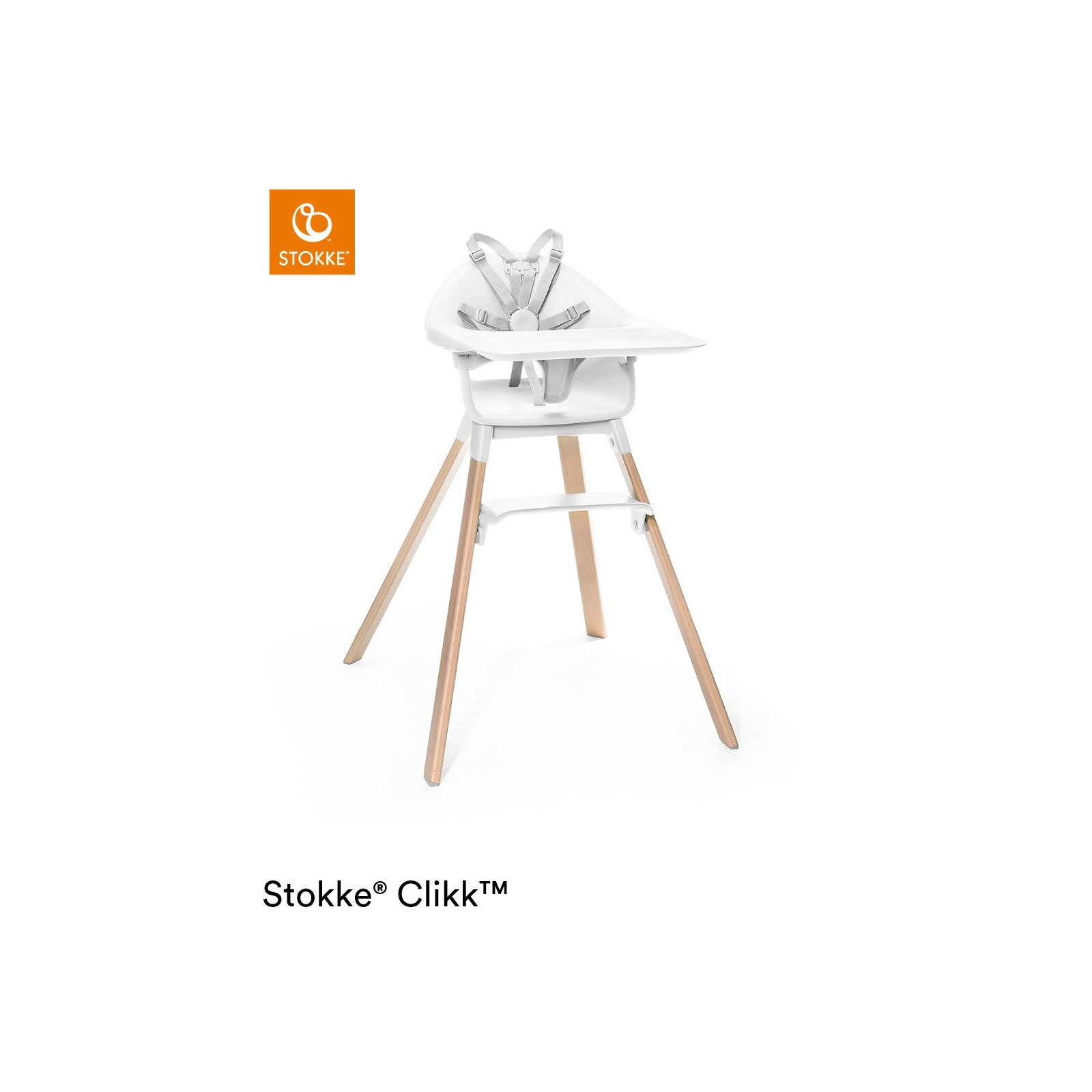 STOKKE - CLIKK™ Hochstuhl WHITE