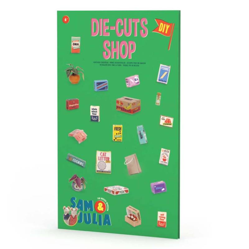 Sam und Julia - Kaufmannsladen Utensilien Stanzbögen Sam & Julia