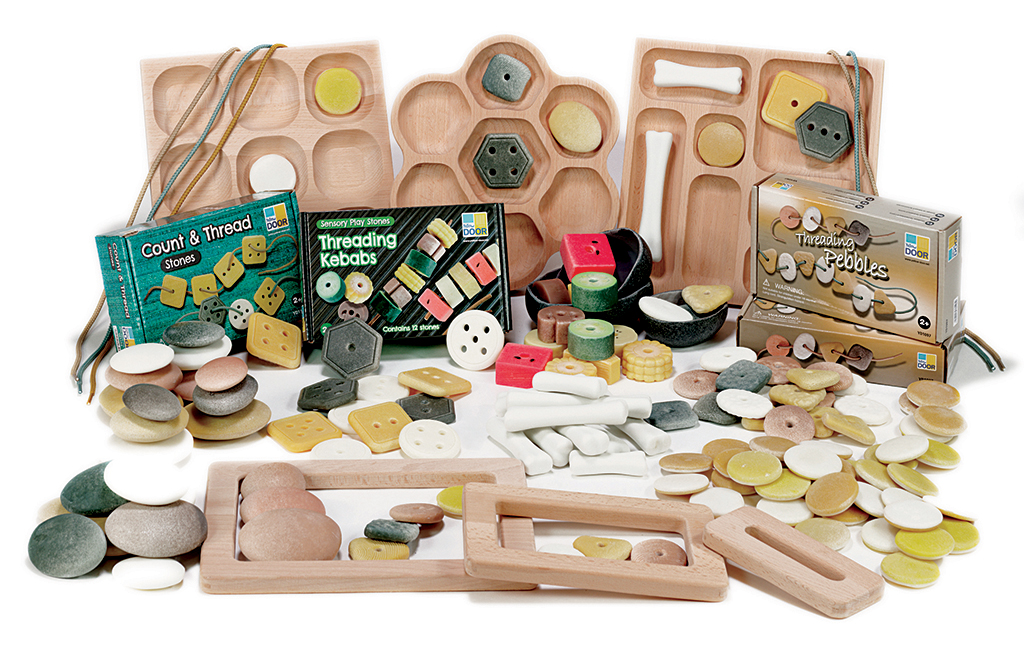 Sammlung von Einzelteilen