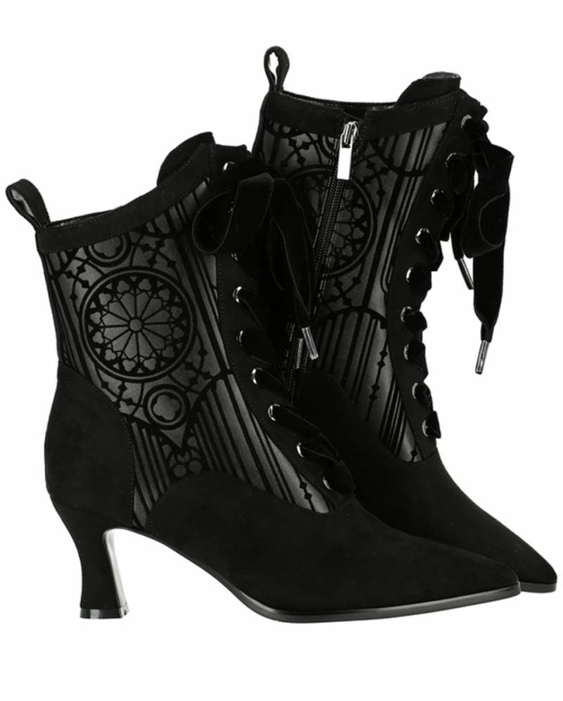 Sanctorium Gothic Schnürstiefel 38