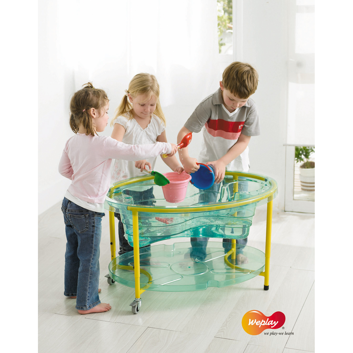 Sand-/Wassertisch transparent