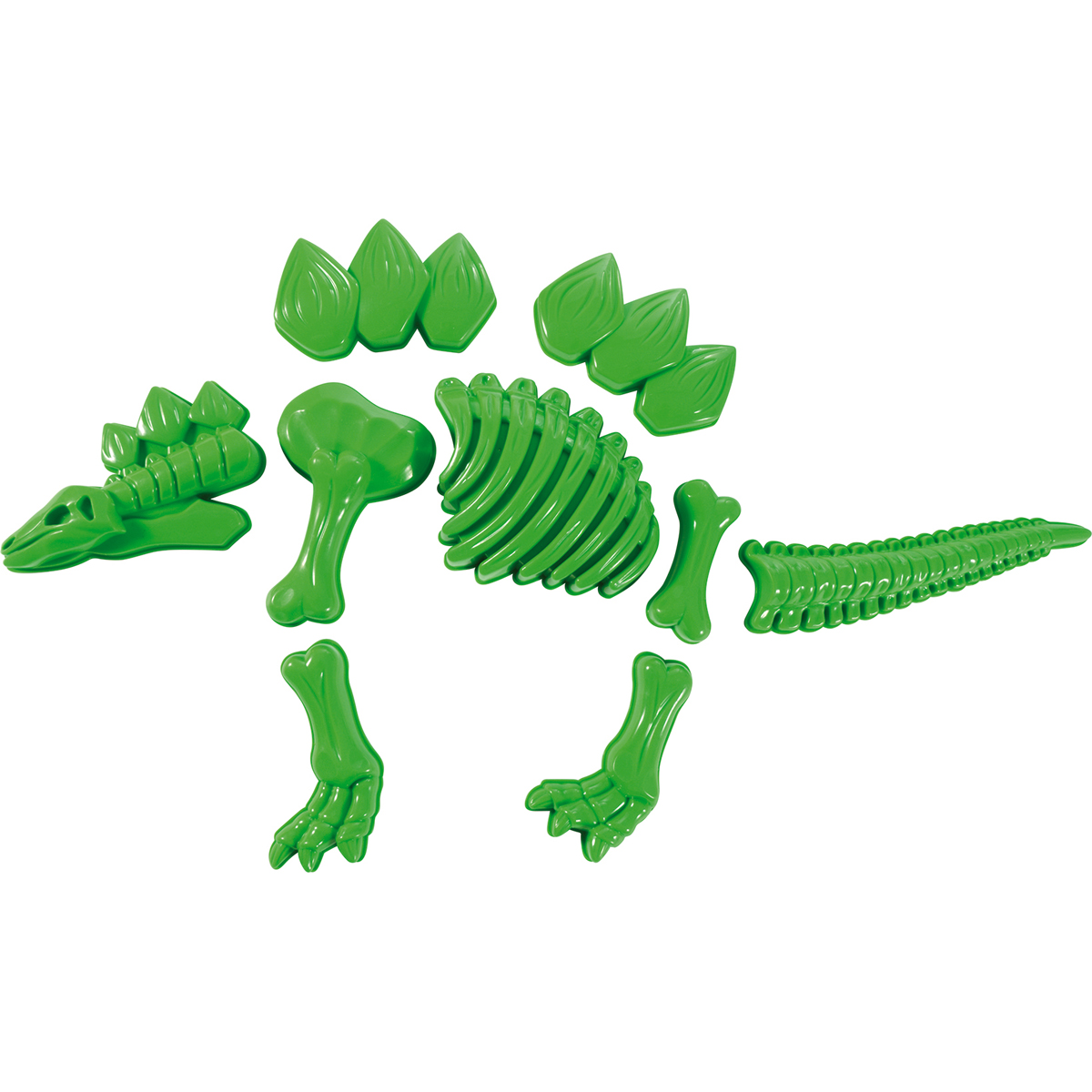 Sandformen Stegosaurus grün