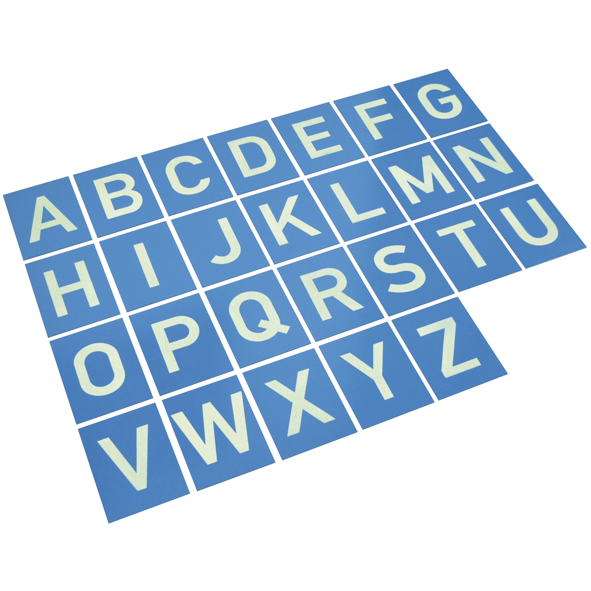 Sandpapierbuchstaben A-Z