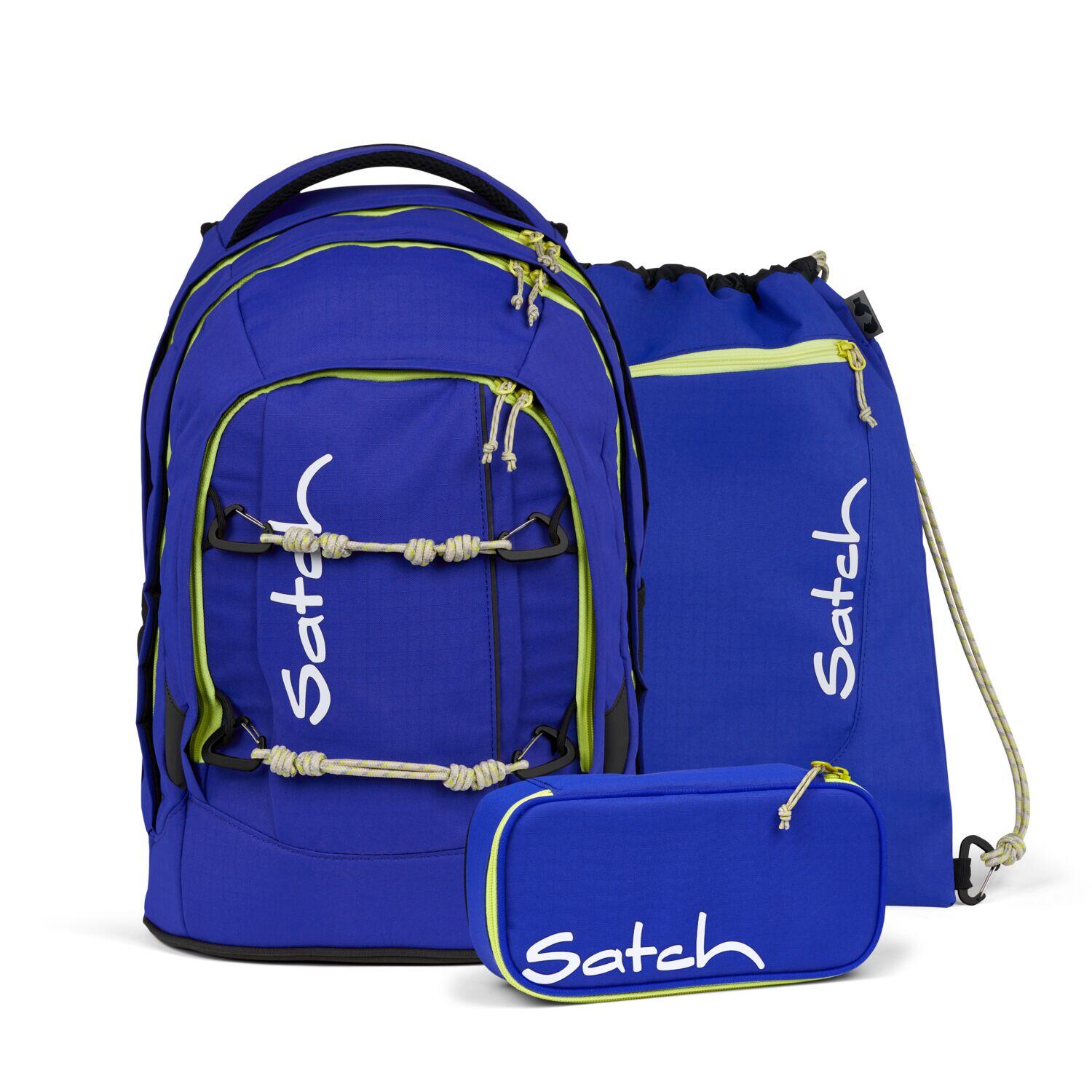 Satch - Blue Climber Pack Schulrucksack Set
