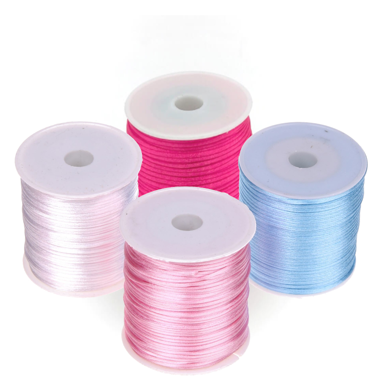Satinband Ø 1mm  •  50 Meter Rolle