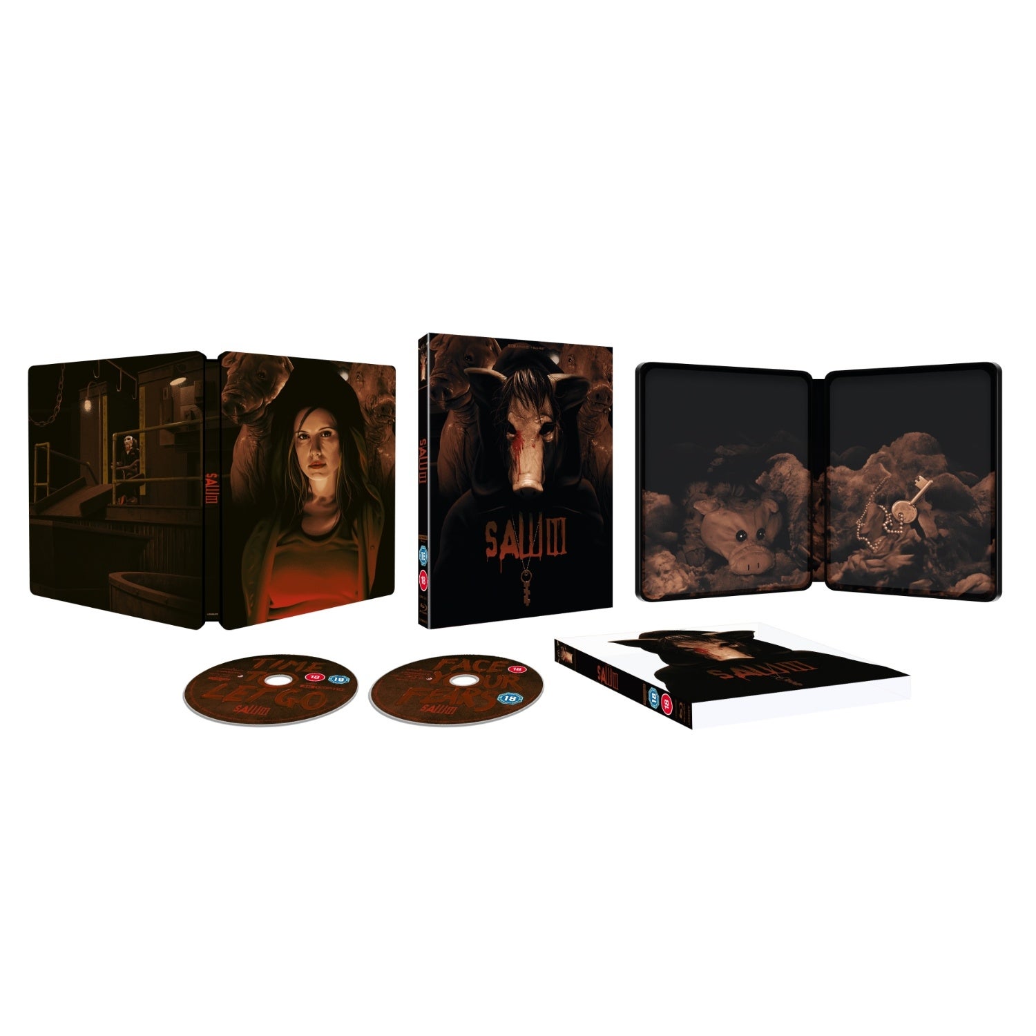 Saw III 4K UHD & Blu-ray SteelBook Saw III 4K UHD & Blu-ray SteelBook