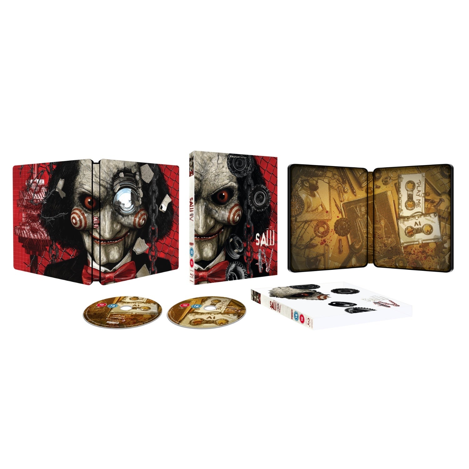 Saw IV 4K UHD & Blu-ray SteelBook Saw IV 4K UHD & Blu-ray SteelBook