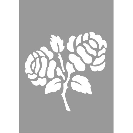 Schablonen Rose 10 x 15 cm Schablonen Rose 10 x 15 cm von Odishine