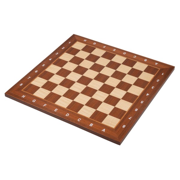 Schachbrett London, Feld 40 mm, mit Randbeschriftung Schachbrett London, Feld 40 mm, mit Randbeschriftung