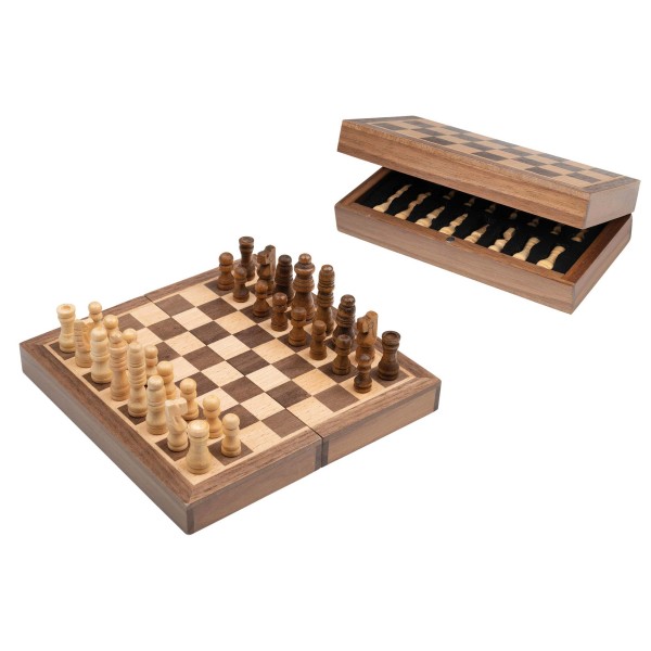 Schachkassette, Reise, Feld 16 mm, magnetisch