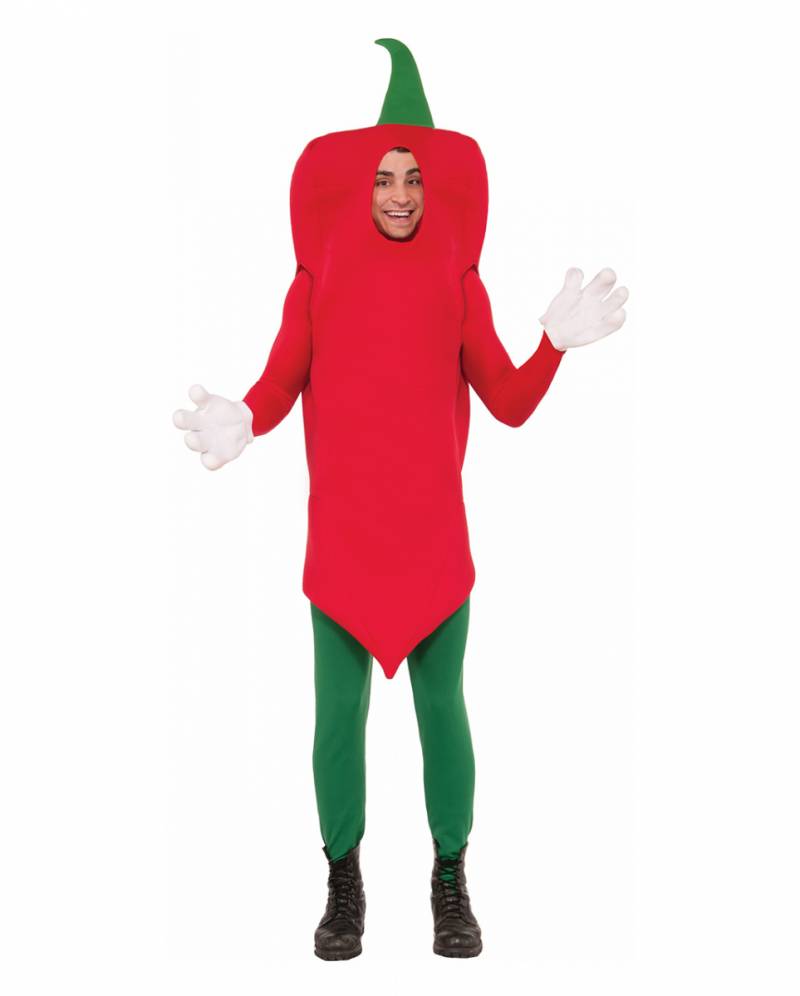 Scharfes Chilli Kostüm für Erwachsene Scharfes Chilli Kostüm für Erwachsene