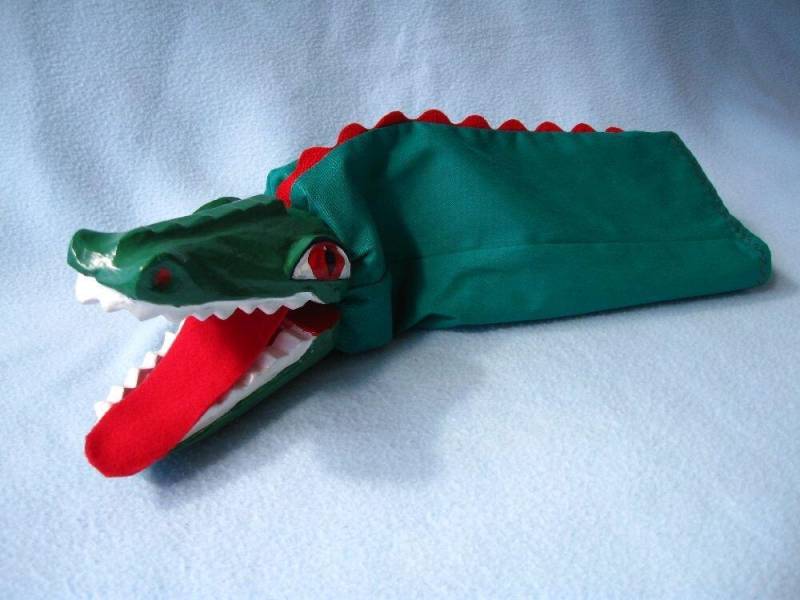 Scheithauer - Handpuppe Krokodil Scheithauer - Handpuppe Krokodil