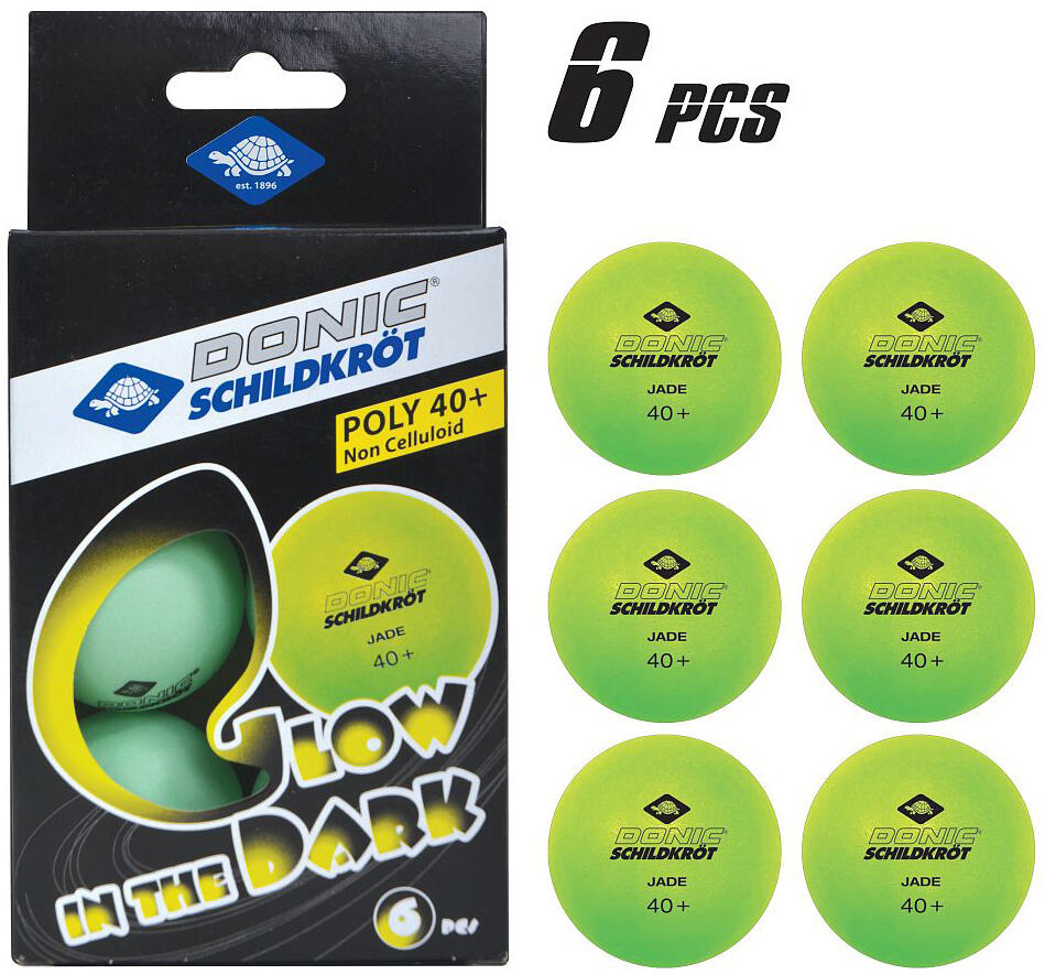 Schildkröt Funsports - Tischtennis Ball Glow in the Dark