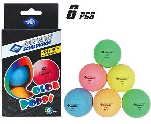 Schildkröt Funsports - Tischtennis Color Popps, 6 Stk.