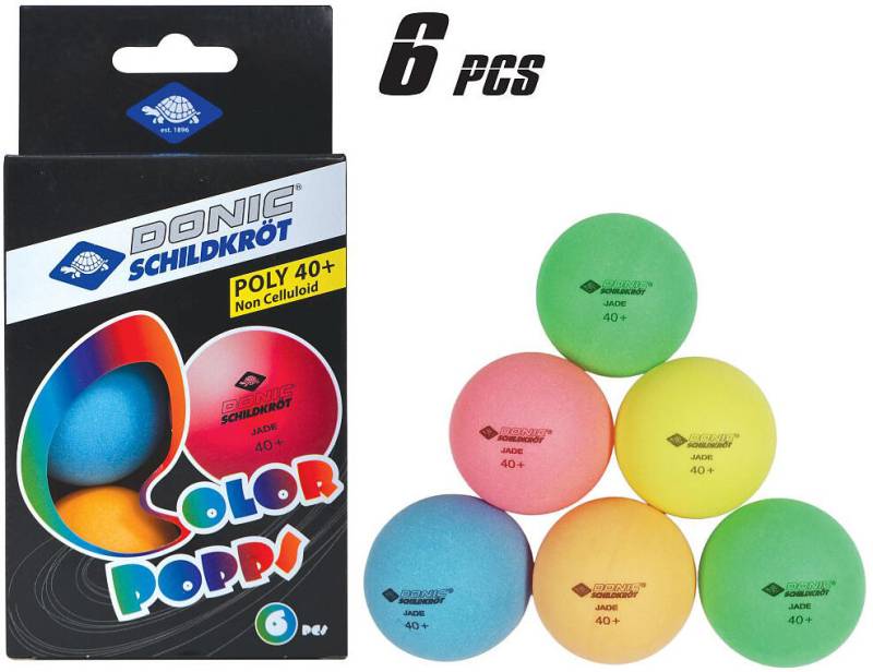 Schildkröt Funsports - Tischtennis Ersatzbälle Bunt 6er Set Schildkröt Funsports - Tischtennis Ersatzbälle Bunt 6er Set