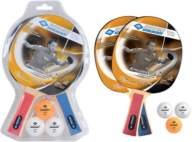 Schildkröt Funsports - Tischtennis-Set 2 Spieler Schläger+Bälle