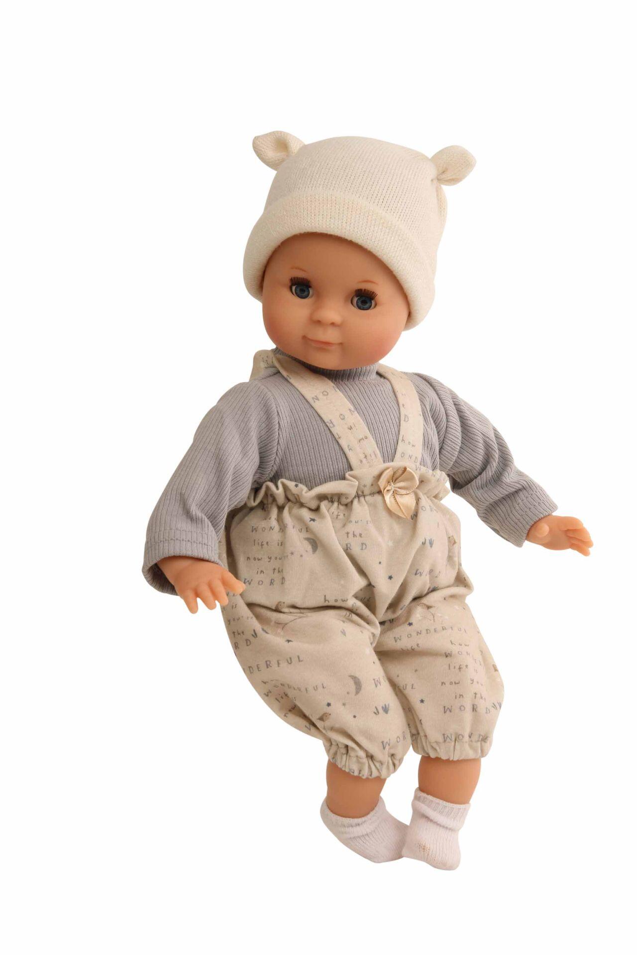 Schildkröt Puppen - Schlummerle, 32cm, Malhaar, blau/beige