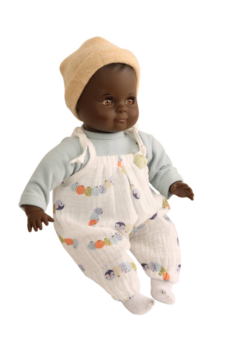 Schildkröt Puppen - Schlummerle Sonny - schwarz Malhaar Schildkröt Puppen - Schlummerle Sonny - schwarz Malhaar