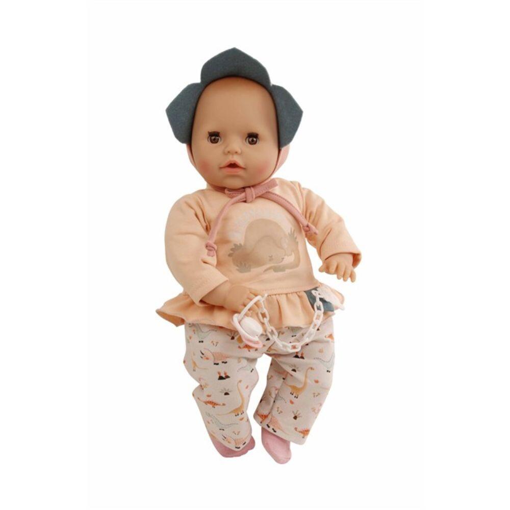 Schildkröt Puppen - Schnullerbaby Amy Gr. 45 braune Schlafaugen