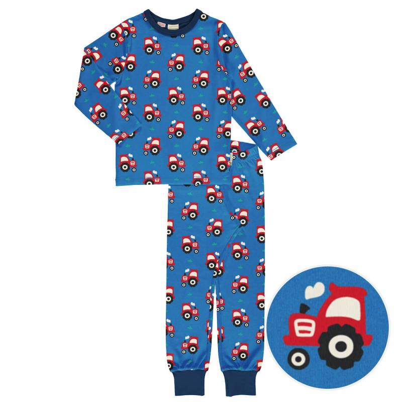 Schlafanzug langarm Tractor blau 92/98