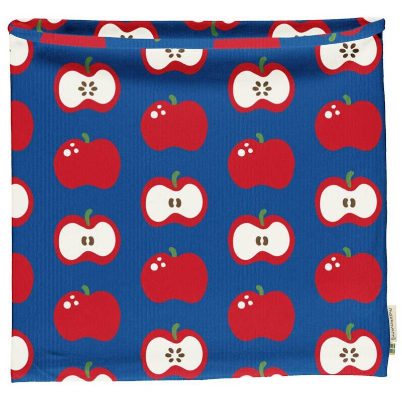 Schlauchschal leicht Äpfel blau 74/80 Schlauchschal leicht Äpfel blau 74/80