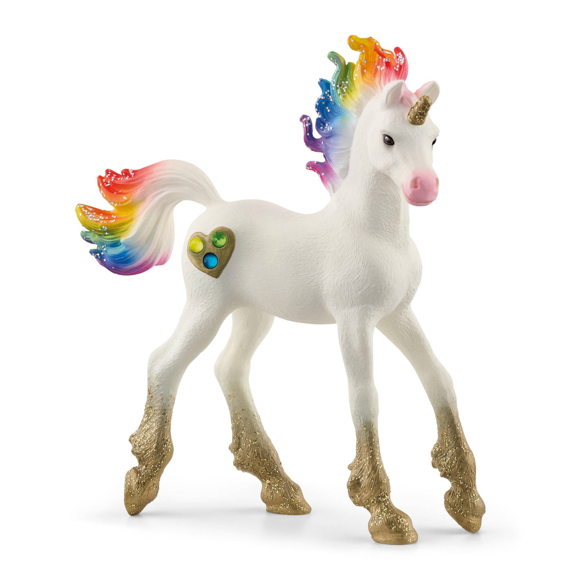 Schleich - Schleich - Horse Club - Regenbogeneinho Fohlen - Spielfigur