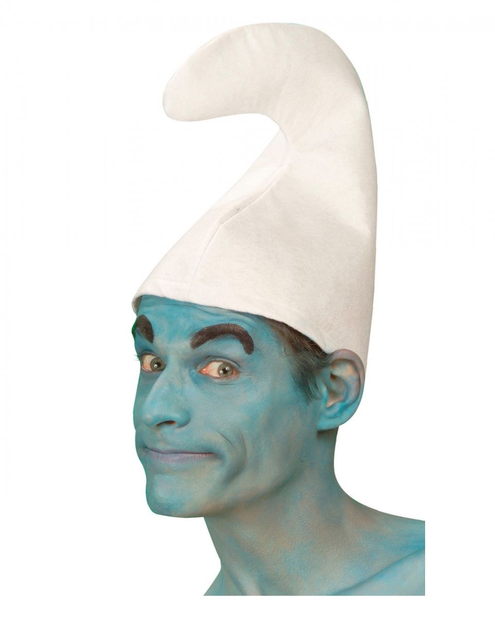 Schlumpfige Zwergenmütze weiß