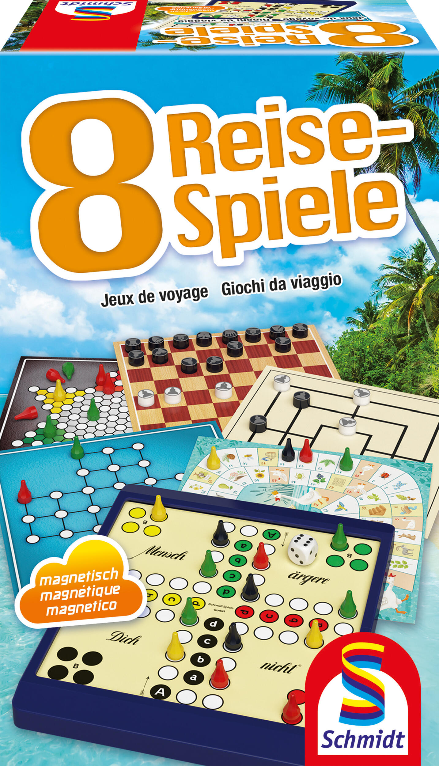 Schmidt Spiele - 8 Reisespiele