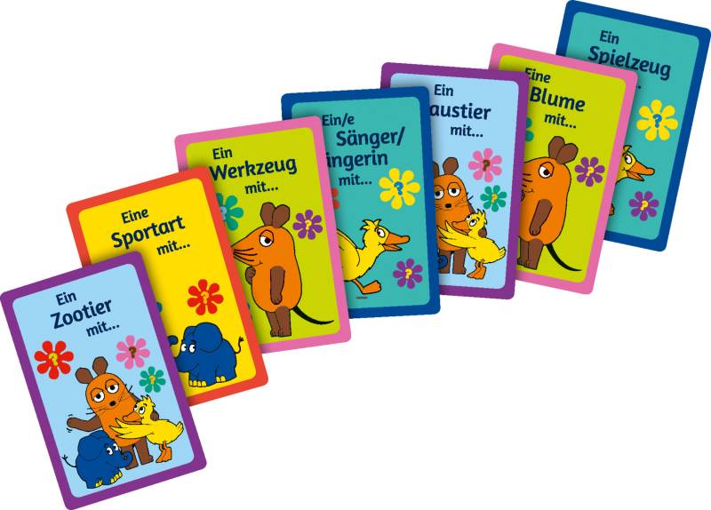 Schmidt Spiele - Die Maus. Mit Köpfchen, Kinderspiel, Reisespiel in der Metal