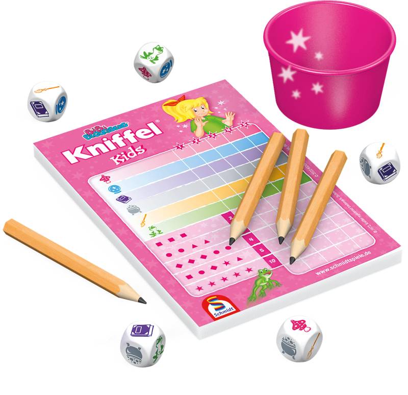 Schmidt Spiele - Kids Kniffel Bibi Blocksberg Schmidt Spiele - Kids Kniffel Bibi Blocksberg
