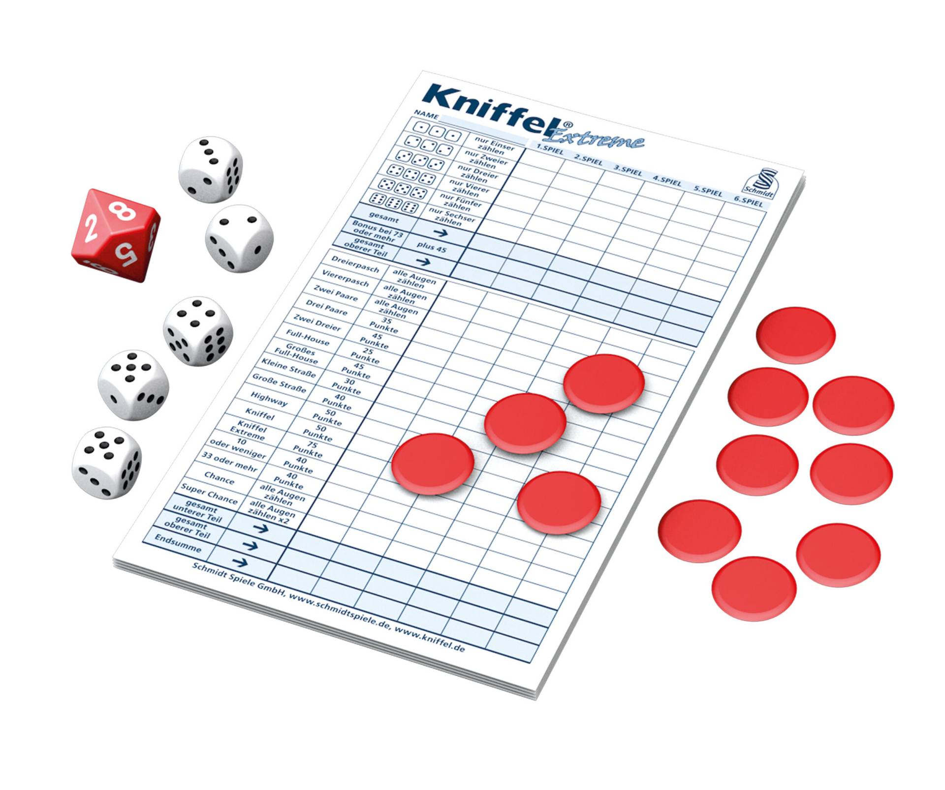 Schmidt Spiele - Kniffel Extreme