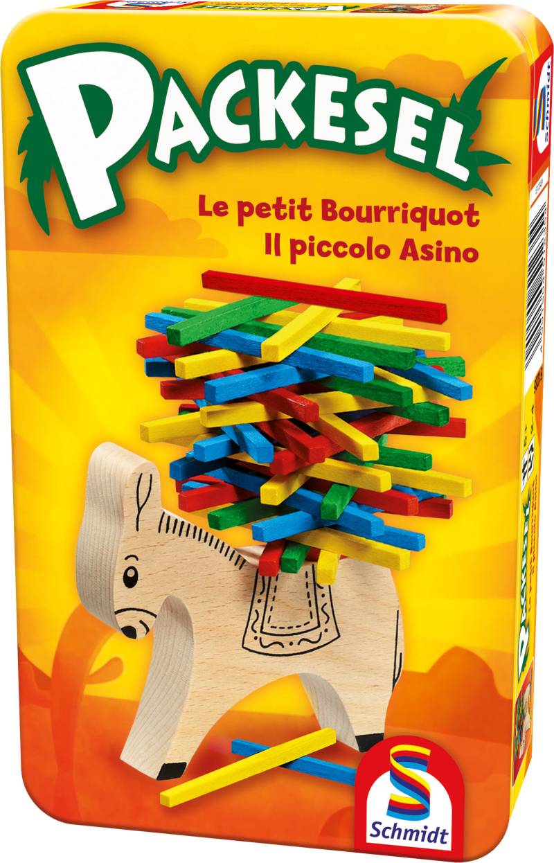 Schmidt Spiele - Packesel Mitbringspiel Metalldose Schmidt Spiele - Packesel Mitbringspiel Metalldose