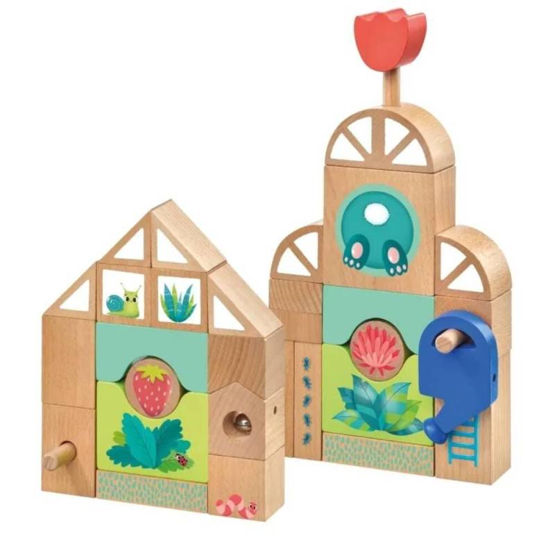 Schmidt Spiele - Tulips Garden Holzbausteine G